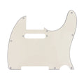 Telecaster Guitar Pickguard Scratch Plate 3-Ply with Screws Guitar Pickguard Axl Beige