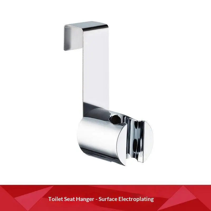 Stainless Steel Toilet Tank Sprayer Holder Hook – No-Drill Bathroom Sprayer Holder Axl A1