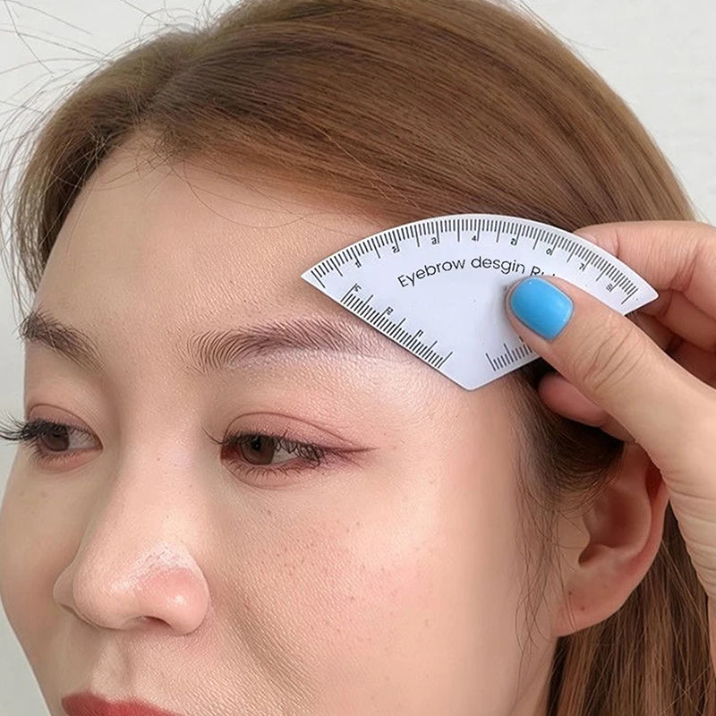 Reusable Eyebrow Mapping Ruler – Microblading Shaping Guide Eyebrow Shaping Ruler Axl