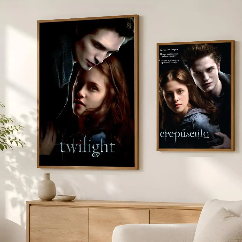 Twilight Movie HD PVC Wall Art Poster – Self-Stick Waterproof Wall Art Poster Axl