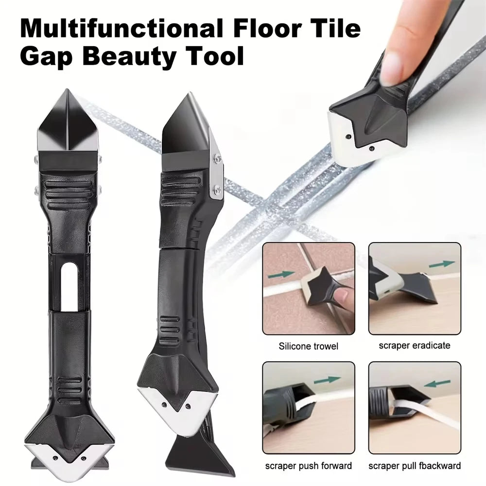 3-in-1 Caulking Tool Set – Scraper, Sealant Remover & Finisher Caulking Tool Set Axl