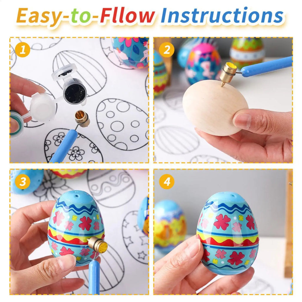 Pysanky Egg Decorating Pen Set – 3 Precision Metal Tips Egg Decorating Tool Axl