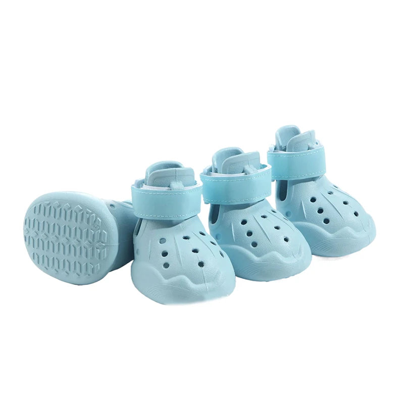 Dog Summer Sandals 4-Pack – Anti-Skid & Water-Resistant Dog Shoes Axl B 5