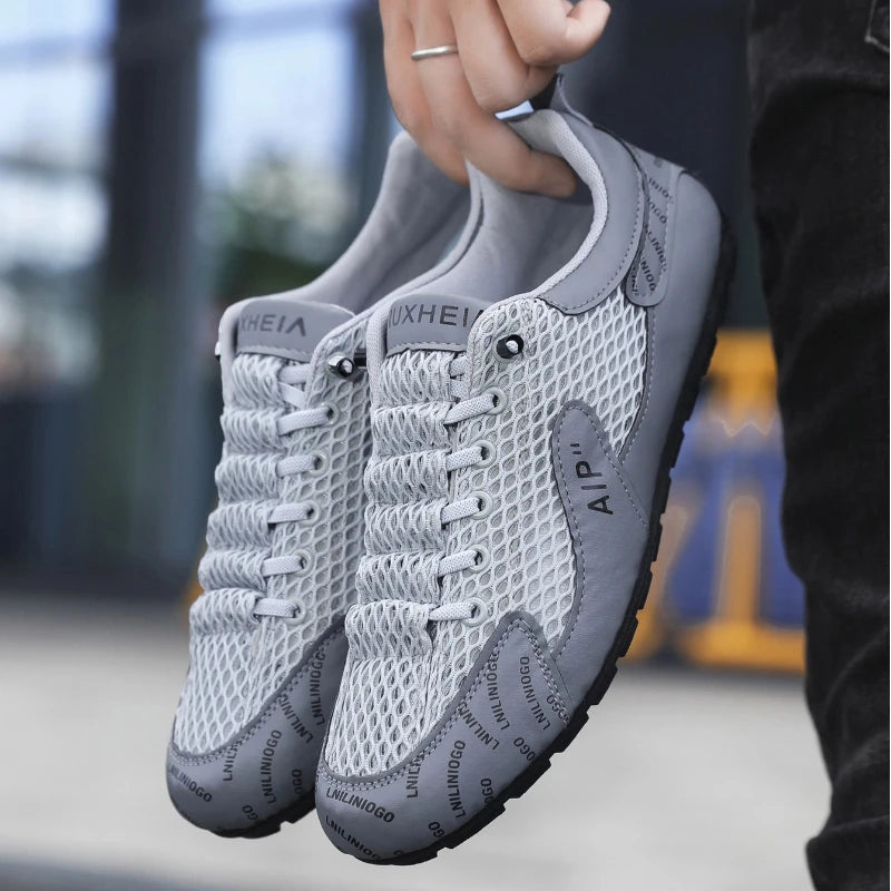 Men's Breathable Mesh Sport Sneakers – Non-Slip & Lightweight Men's Sport Sneakers Axl