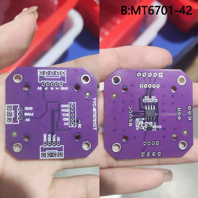MT6701 14-Bit Magnetic Encoder Angle Sensor – AS5600 Replace Magnetic Encoder Module Axl B