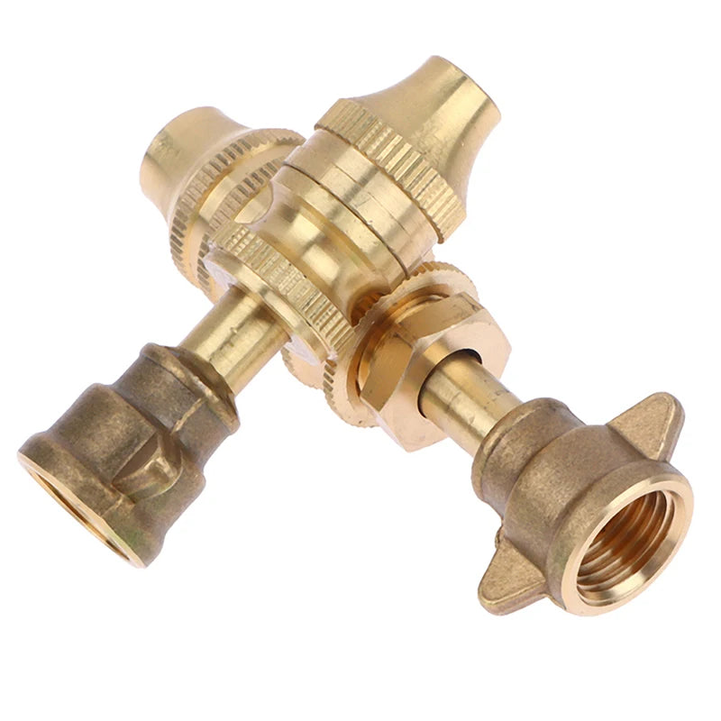 Brass Adjustable Garden Spray Nozzle – Jet & Mist Sprayer Garden Spray Nozzle Axl