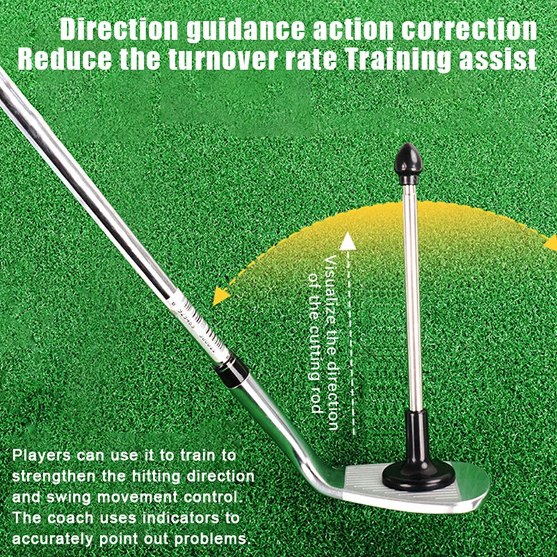 Magnetic Golf Alignment Rod – Club Direction Training Aid Golf Training Aid Axl
