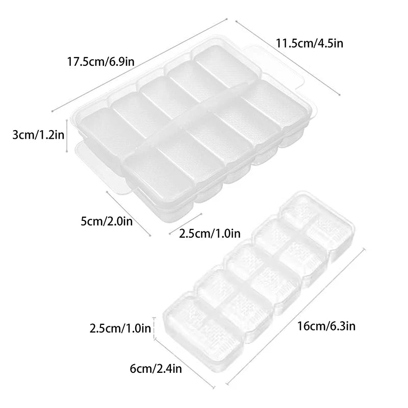 5 & 10 Grid Onigiri Rice Ball Mold – Non-Stick Sushi Maker Sushi Rice Mold Axl