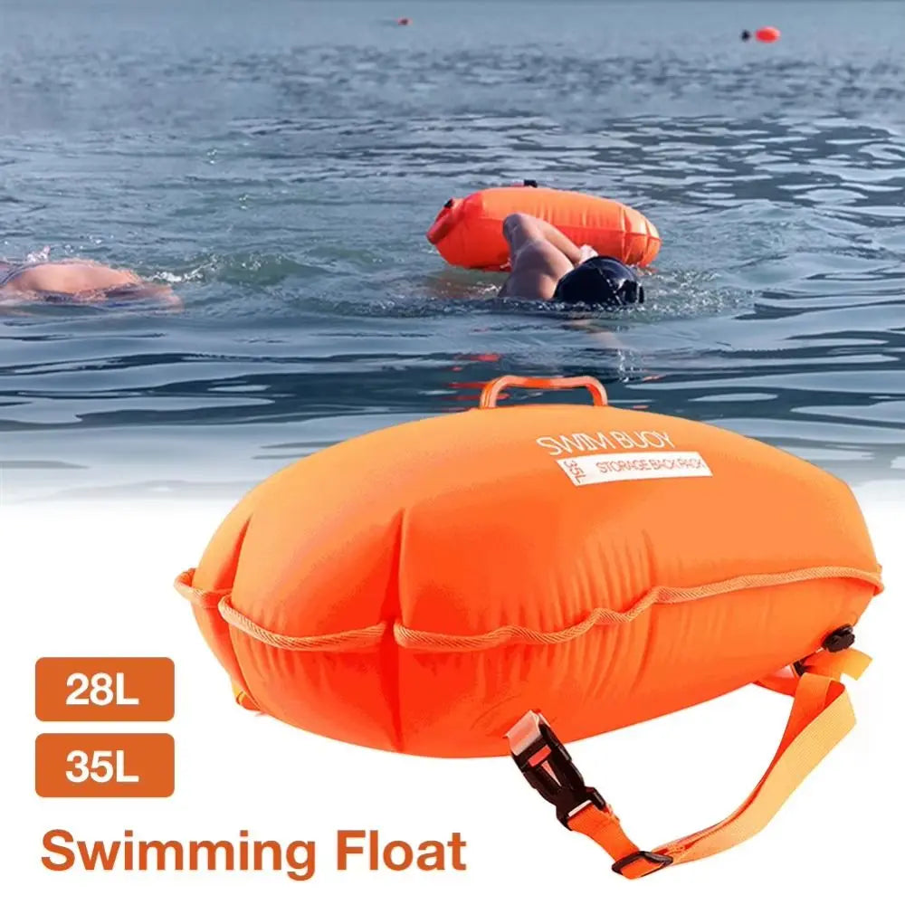 Swimming Buoy Backpack – Waterproof Float Bag 28L & 35L Swimming Buoy Bag Axl