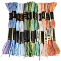 105 Yards Variegated Embroidery Floss – 6 Ply Gradient Thread Set Embroidery Floss Set Axl AECH04-19275