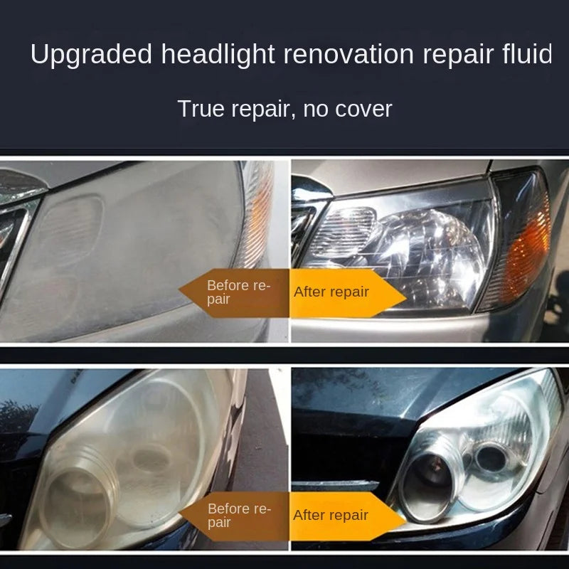 Car Headlight Restoration Kit – Polish & De-Oxidation Liquid Headlight Restoration Kit Axl
