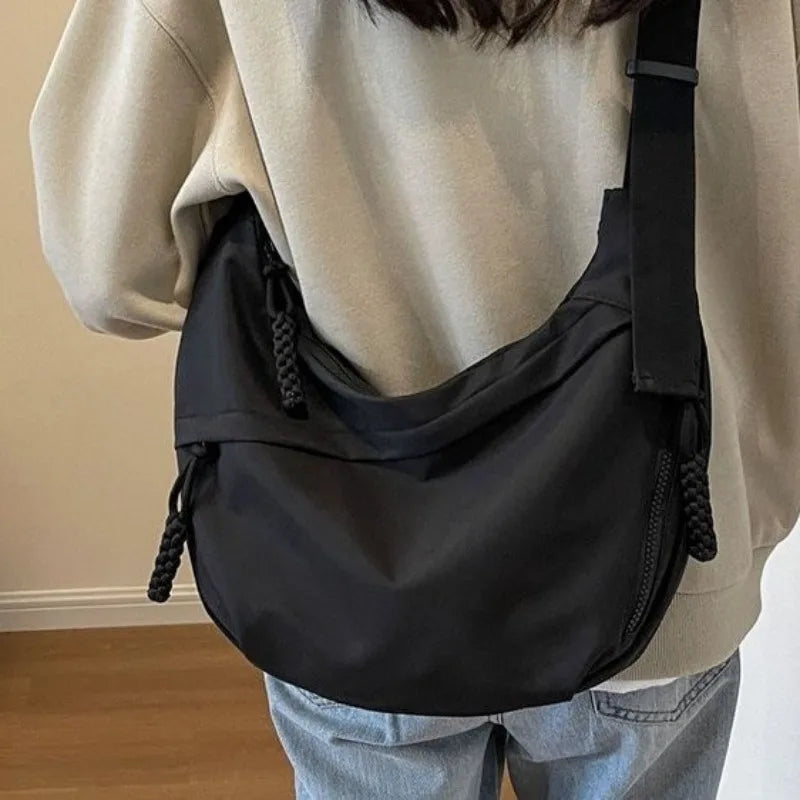 Women's Nylon Crossbody Hobo Bag – Large Capacity Shoulder Purse Crossbody Shoulder Bag Axl
