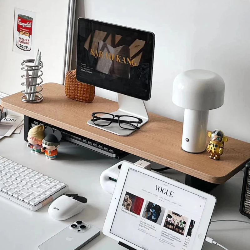 Monitor Stand Riser & Modular Wood Desk Organizer – M30S Monitor Stand Riser Axl