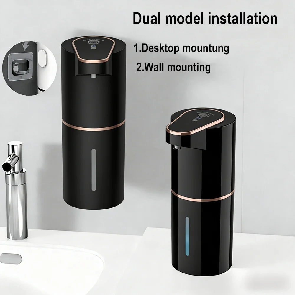 BALASHOV 350ml Touchless Foam Soap Dispenser – Type-C Rechargeable Foam Soap Dispenser Axl