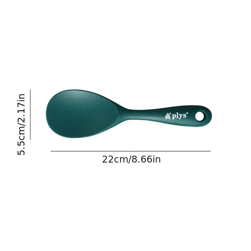 PLYS 5-Piece Silicone Spatula Cooking Utensil Set Silicone Utensil Set Axl