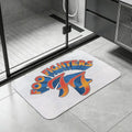 Diatomite Bath Mat – Quick Dry, Anti-Slip Rock Band Design Bath Mat Axl White1 40x60cm