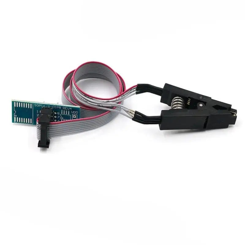 CH341A USB BIOS Programmer + SOP8 Test Clip for EEPROM Flash USB IC Programmer Axl