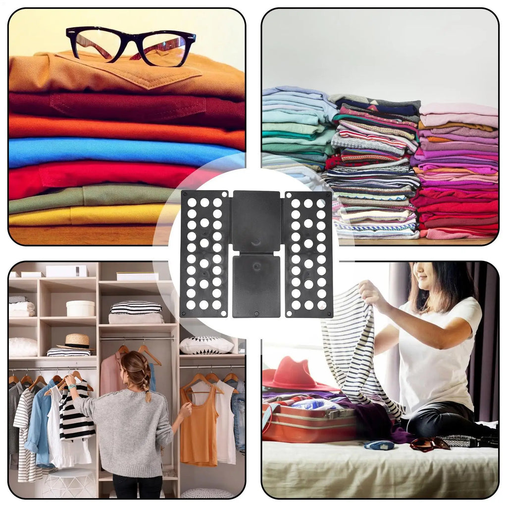T-Shirt Folding Board – Fast Foldable Clothes Laundry Organizer Clothes Folding Board Axl