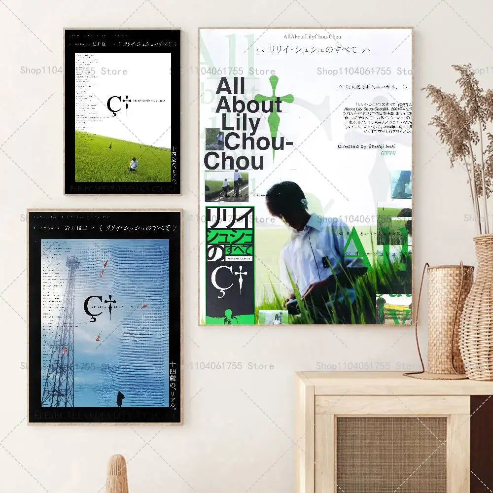 All About Lily Chou-Chou Movie Poster | Self-Adhesive Wall Art Movie Wall Poster Axl