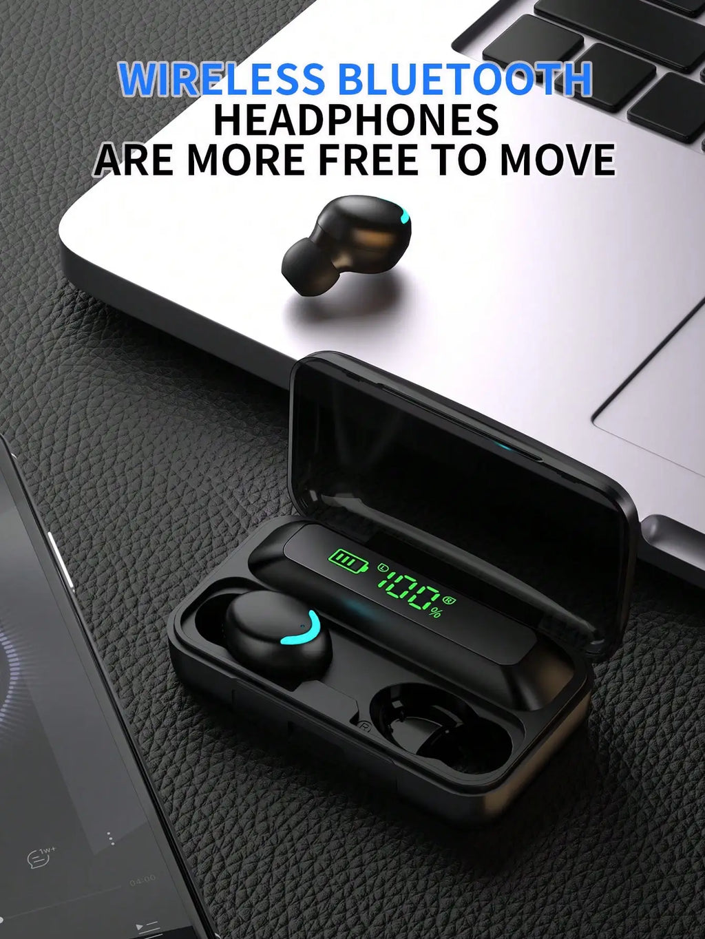 F9 Wireless Bluetooth Earbuds with Charging Case & Mic Wireless Earbuds Axl