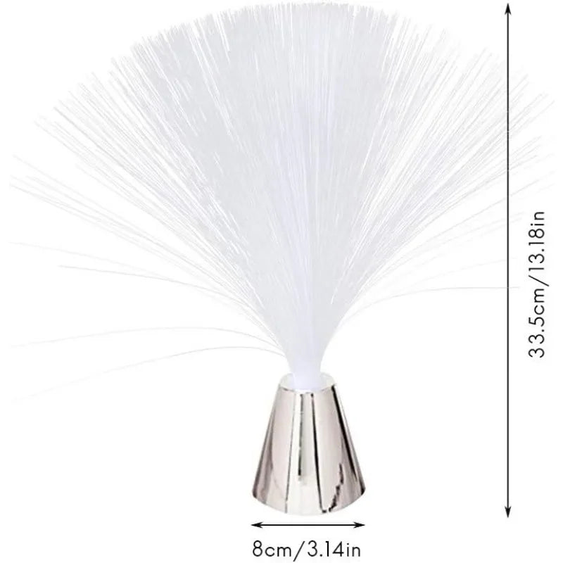 Color Changing LED Fibre Optic Night Light Lamp – Home Decor Fibre Optic Lamp Axl A-1SET