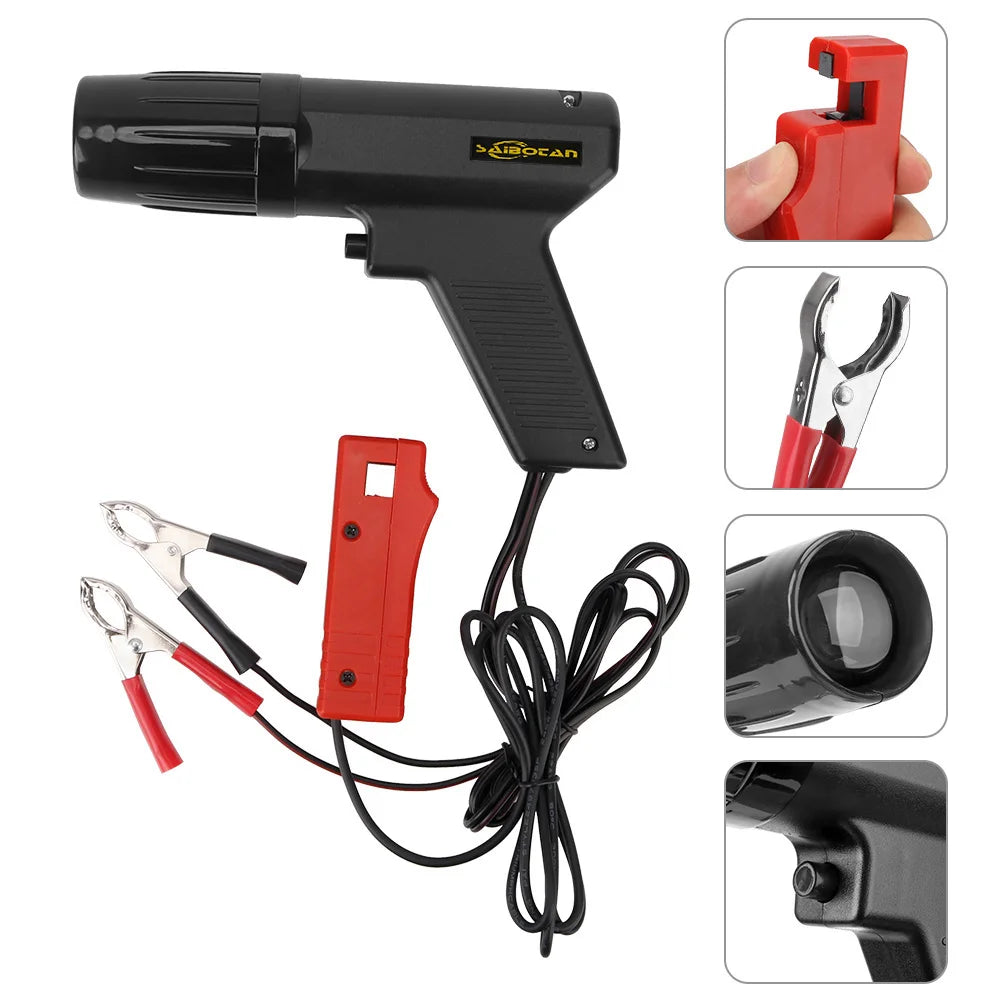 12V Inductive Ignition Timing Light – Car, Motorcycle & Marine Ignition Timing Light Axl