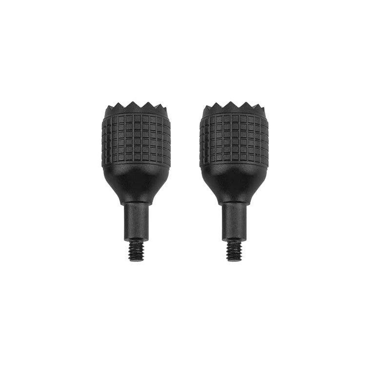 DJI RC PRO Replacement Thumbstick Joystick – Silver 2-Pack Drone Controller Part Axl black