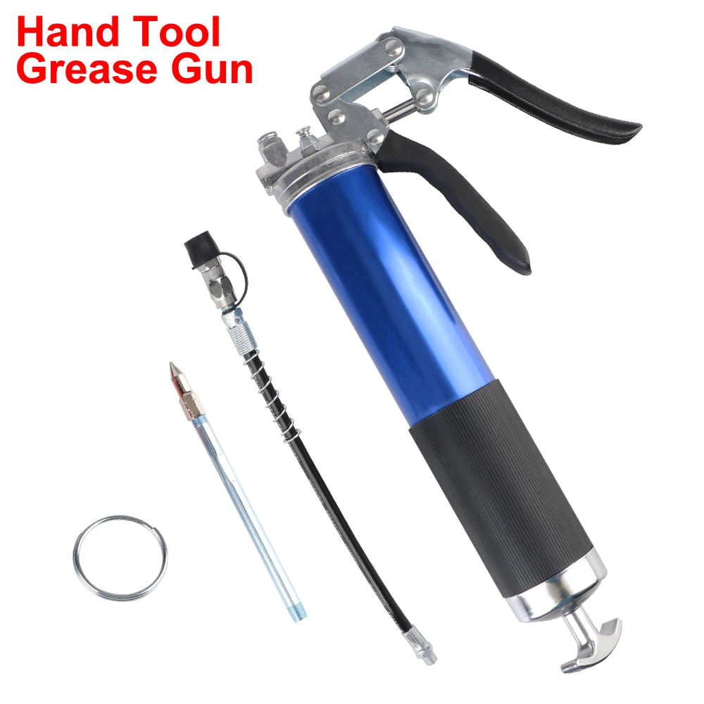 400CC Pistol Grip Grease Gun 6000-7000 PSI with Hose Adapters Pistol Grip Grease Gun Axl