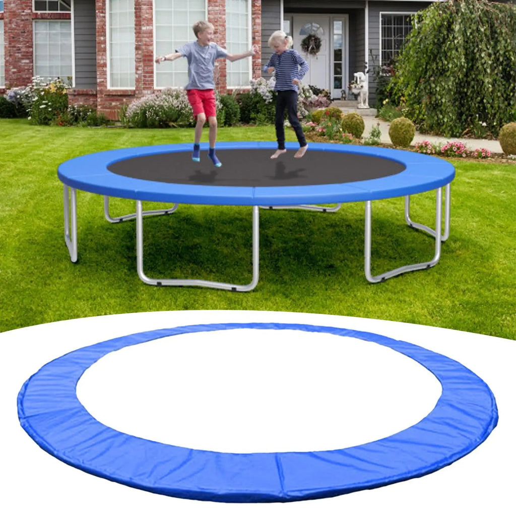 Round Trampoline Replacement Pad 8ft 10ft – Waterproof Cover Trampoline Spring Cover Axl