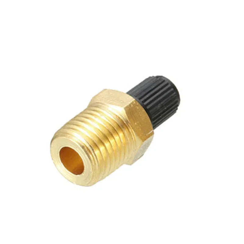 Solid Brass Tank Fill Valve 1/4" NPT Air Compressor – 4 Pack Compressor Tank Valve Axl
