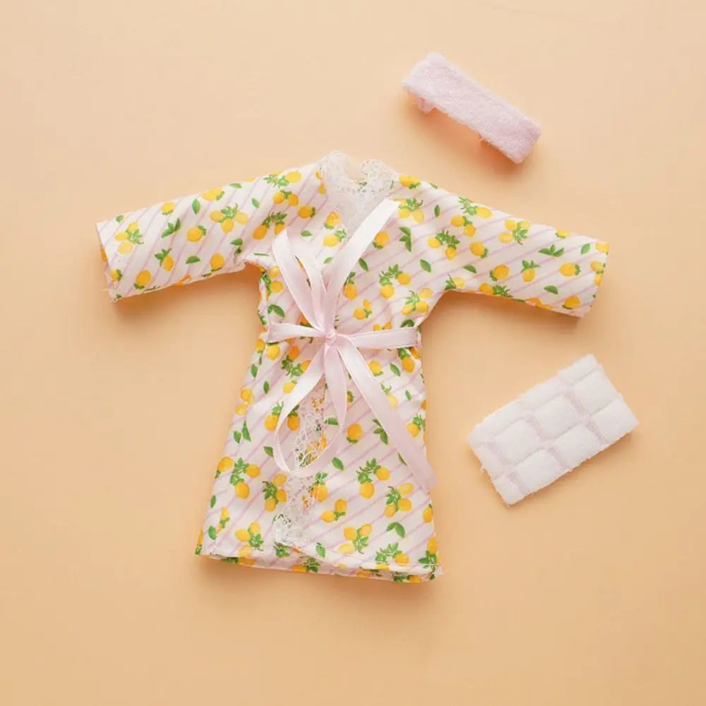 BJD Doll Robe & Pajamas Set – 1/6 Scale Bathrobe Outfit Doll Clothing Set Axl 3