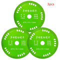 3-Pack 75mm Diamond Cutting Discs – Glass, Tile & Marble Diamond Cutting Discs Axl 3pcs