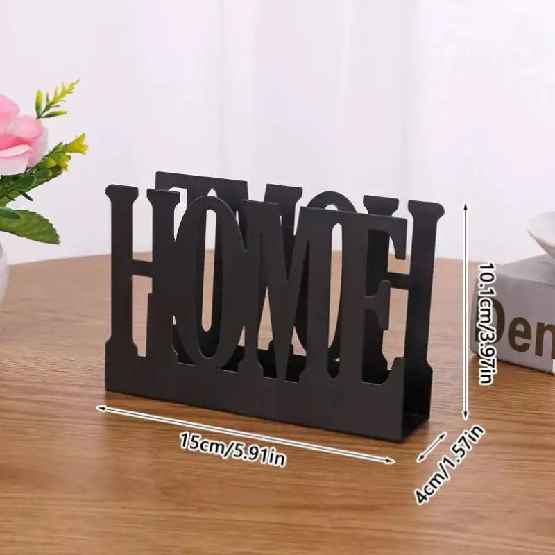 Creative Metal Napkin Holder – Kitchen & Dining Table Decor Napkin Holder Axl A5