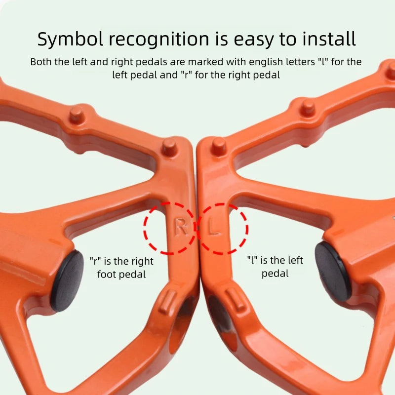 Axl Ultralight Aluminum Flat Bike Pedals | Anti-Slip MTB BMX Flat Bike Pedals Axl