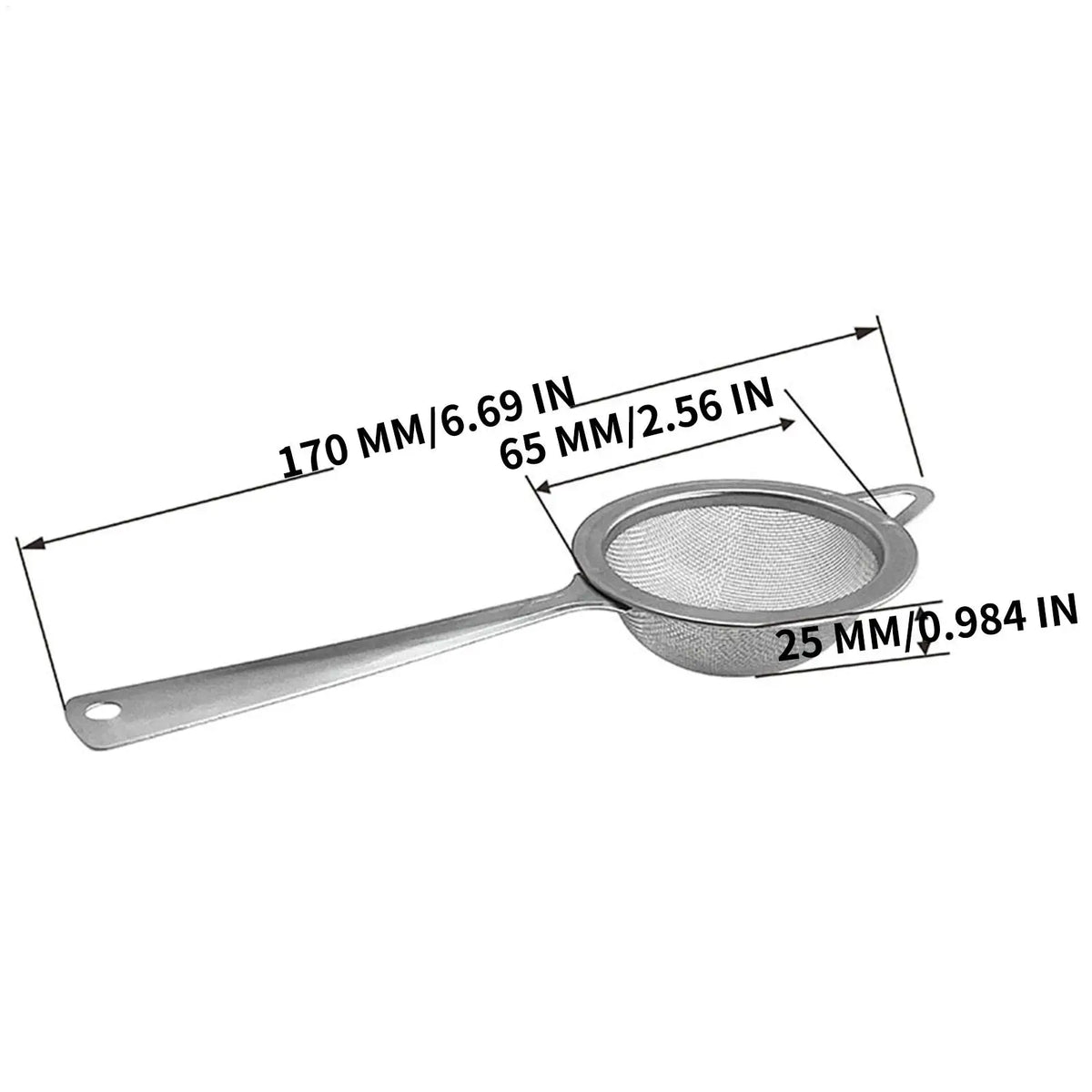 Stainless Steel Matcha & Flour Sifter | Fine Mesh Duster Kitchen Sifter Axl