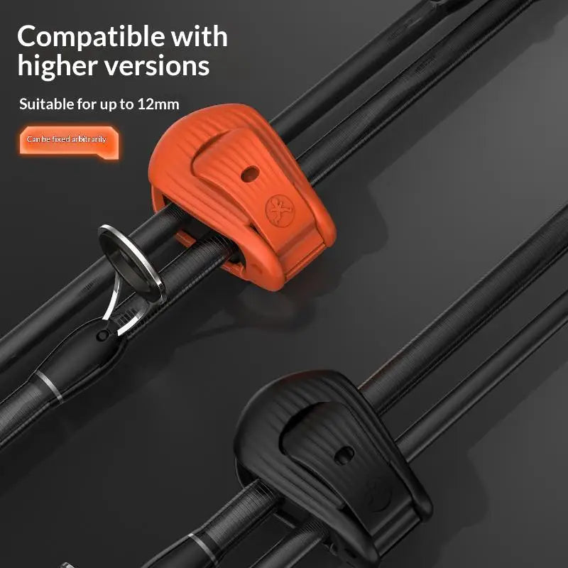 Fishing Rod Holder Clip – Compact ABS Fixer, 2/4 Pack Fishing Rod Holder Axl