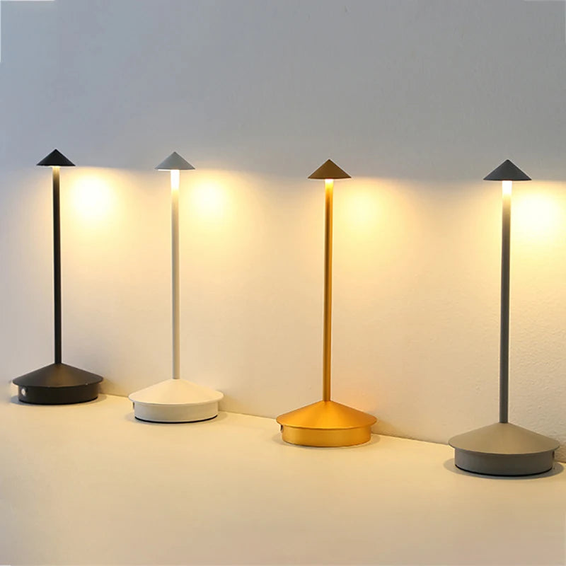 Type-C Rechargeable LED Table Lamp | Touch Dimmer Cordless Rechargeable Table Lamp Axl