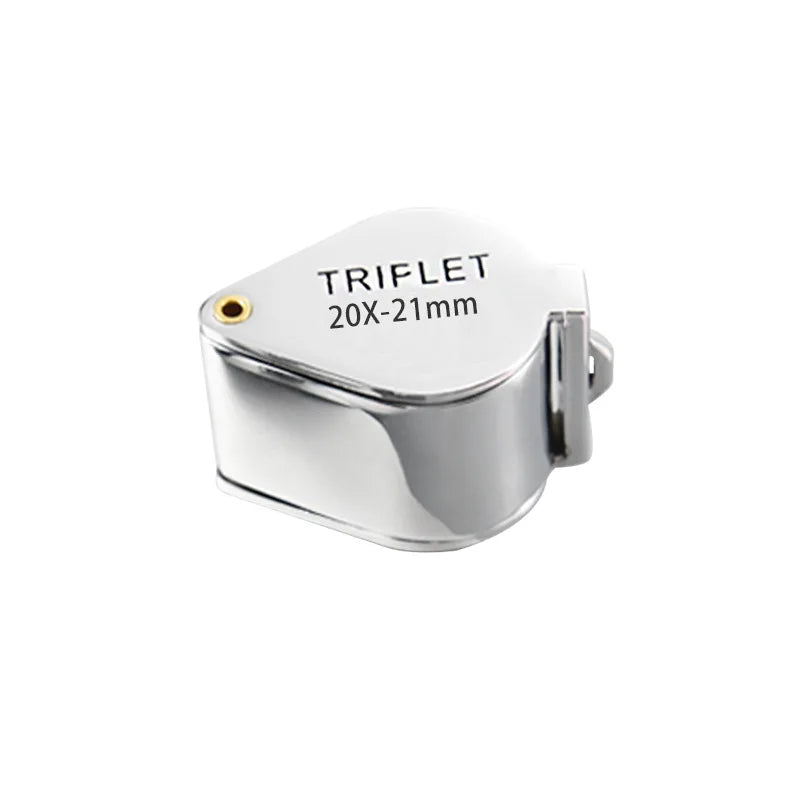 Folding Jeweler's Loupe 10X 15X 20X 30X Magnifying Glass Jeweler's Loupe Axl