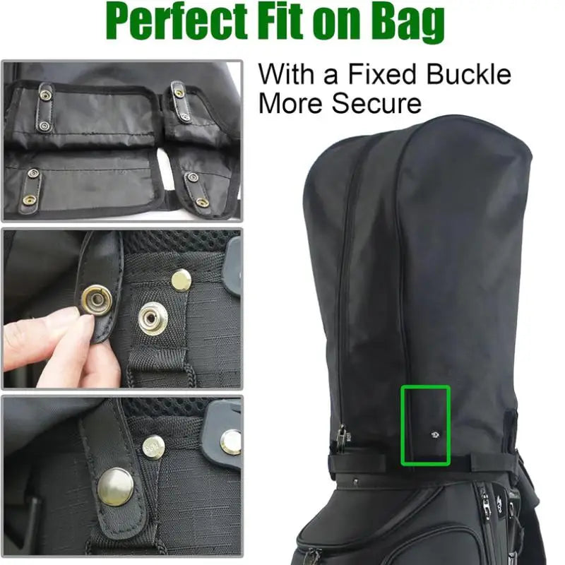 Golf Bag Rain Cover – Waterproof Dustproof Club Protector Golf Bag Cover Axl