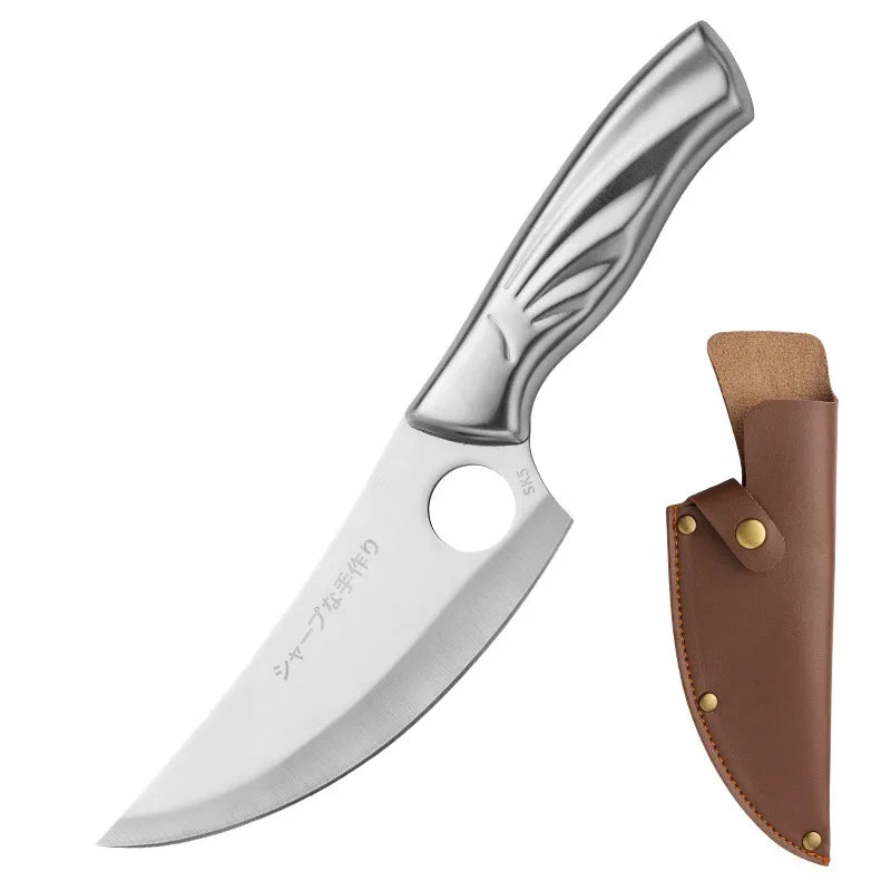 Professional Boning Knife – 30Cr13 Steel & Wooden Handle Boning Knife Axl knife cover A China Mainland