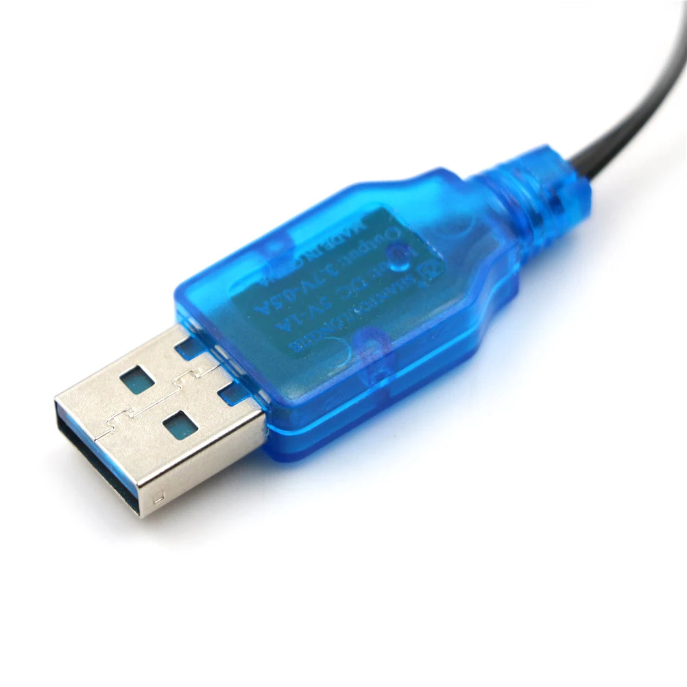 3.7V USB Charger Cable for RC Car & Helicopter – 0.5m USB Charger Cable Axl