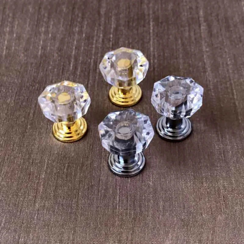 10-Pack Crystal Diamond Cabinet Knobs – Drawer & Door Pulls Cabinet Knobs Axl