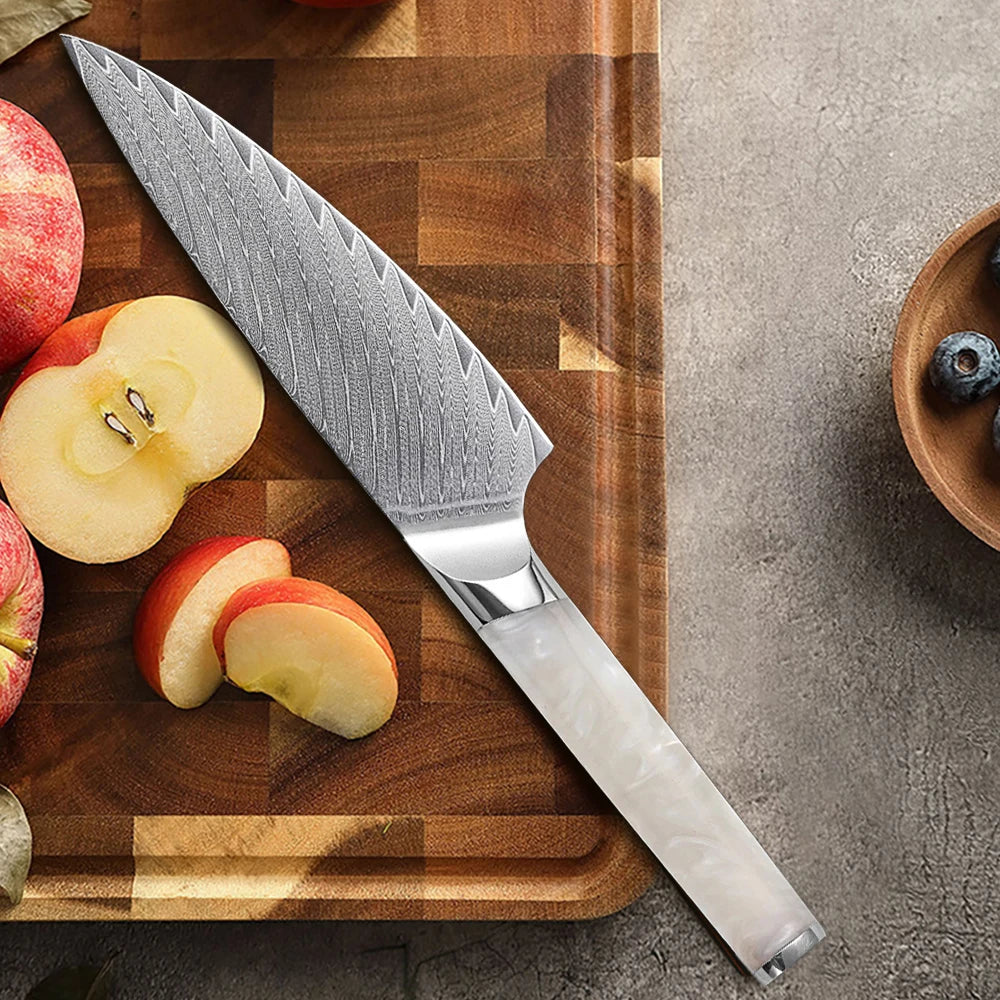 Steel Utility Kitchen Knife – Non-Slip Handle Slicing Knife Kitchen Slicing Knife Axl