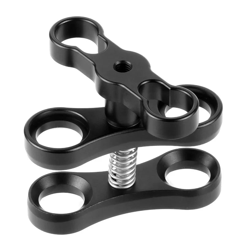 Underwater Ball Head Arm Clip Bracket for GoPro, DJI & SLR Camera Mount Bracket Axl CNC-1pcs