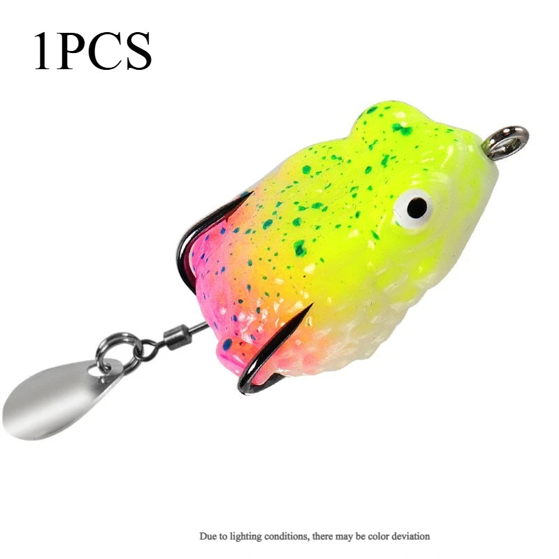 Mini Bullfrog Soft Frog Fishing Lure 2.5cm 3g | Thai Style Bait Soft Fishing Lure Axl 02-1PCS