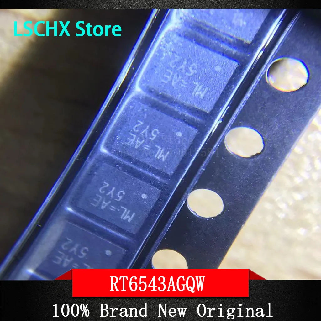 10pcs RT6543AGQW QFN-20 & RT3612EGGQW QFN-32 AC-DC IC Pack AC-DC Regulator IC Axl