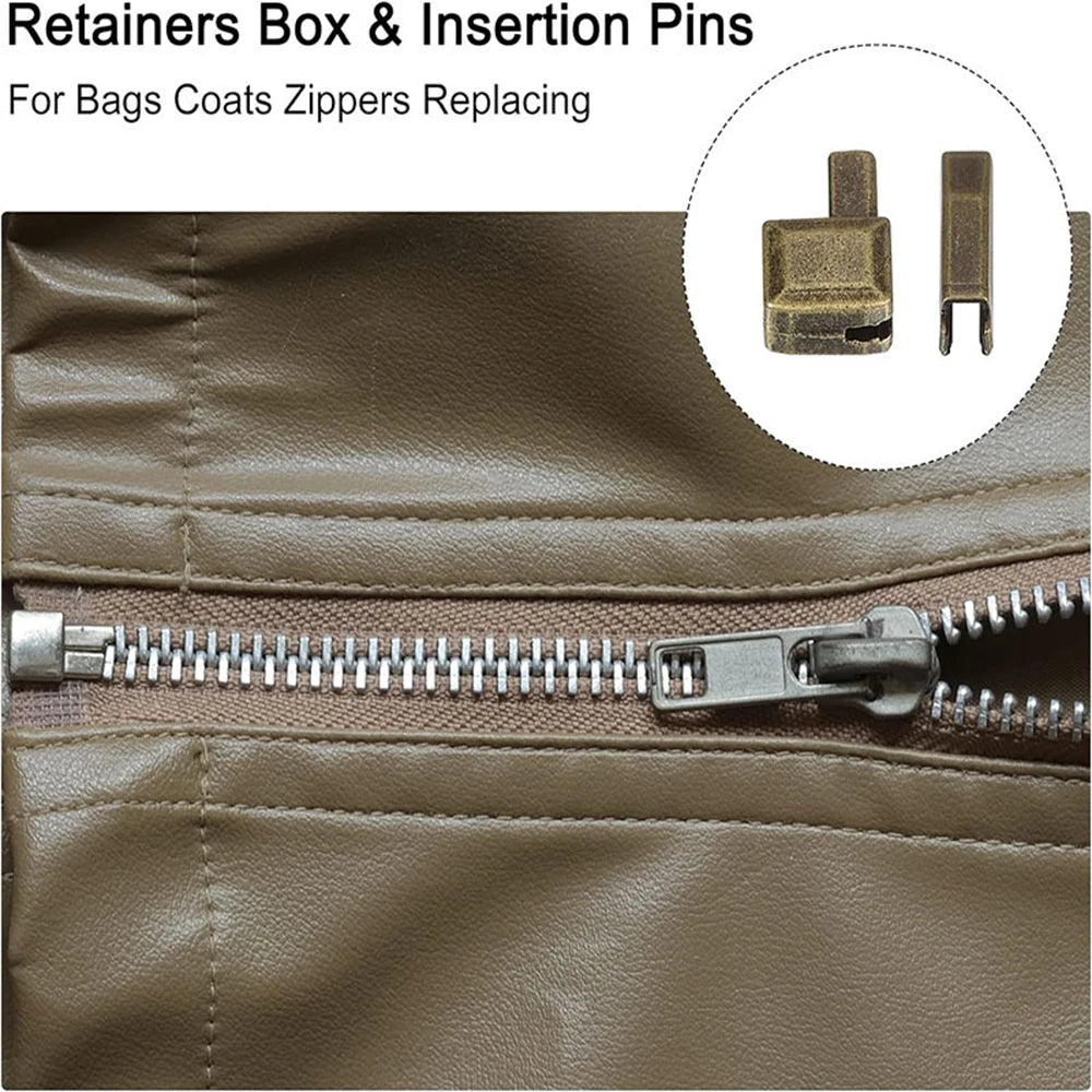 Zipper Repair Kit – Fixing Box & Insertion Pin Sizes 3 5 8 10 Zipper Repair Kit Axl