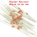 20PCS NTC MF58 Thermistor 3950B 5K 10K 50K 100K Ohm Glass NTC Thermistor Axl MF58-10K