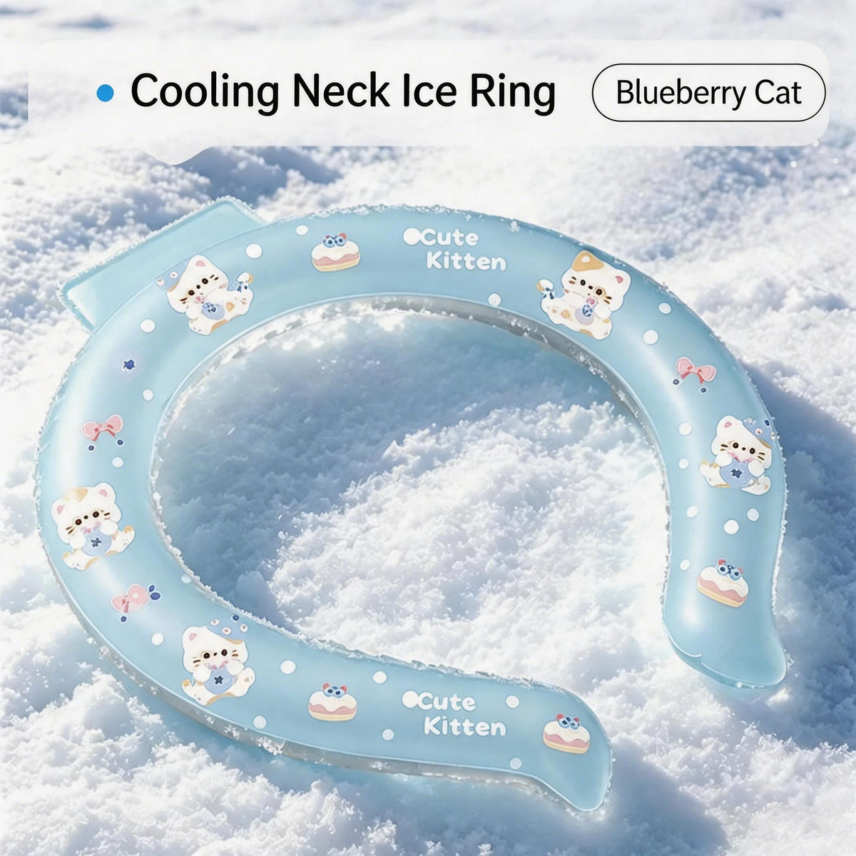 Neck Cooling Ring – Portable Summer Cool Wrap for Outdoors Neck Cooling Ring Axl B