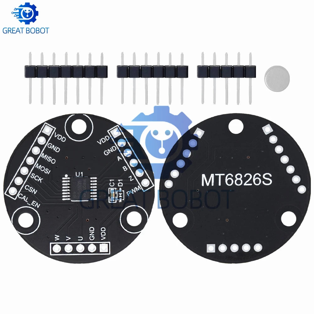 MT6826S Magnetic Encoder Angle Sensor Module for Arduino Magnetic Encoder Module Axl